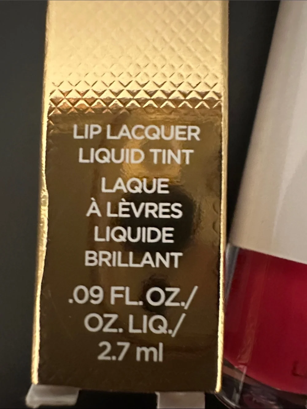Tom Ford Soleil Lip Lacquer Liquid Tint - Color Exhibitionist. Deep Pink
